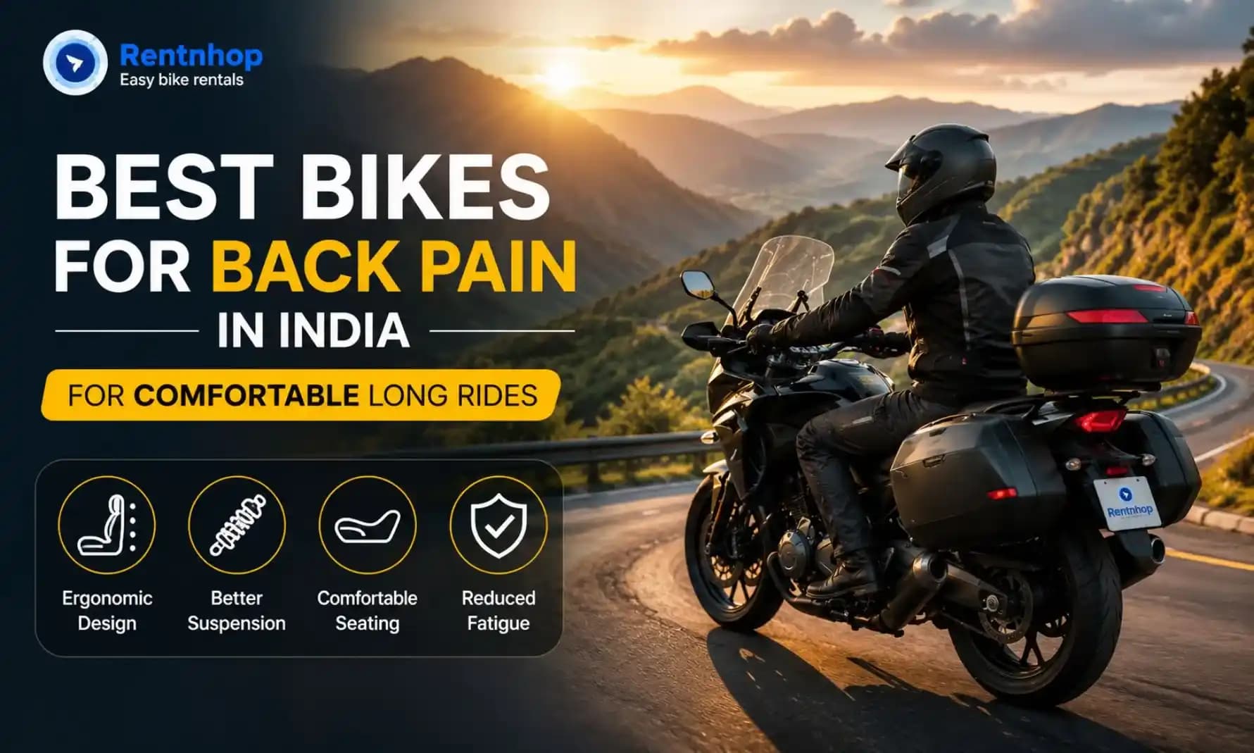 Best bikes on rent for back pain