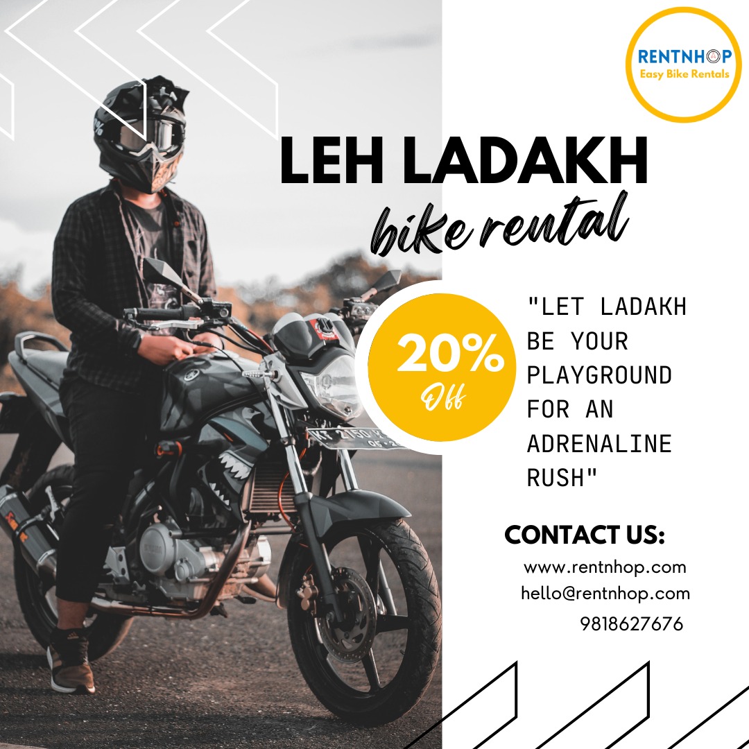 bike on rent in leh