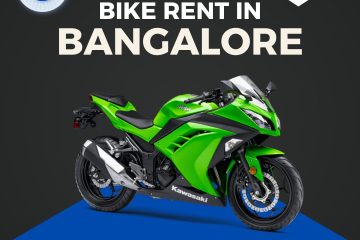 Bike rental in Bangalore monthly plan with sports motorcycle for fast city travel
