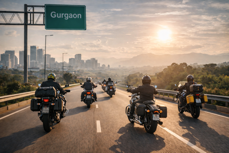 Top Scenic Highway Routes Near Gurgaon for Bike Riding Lovers