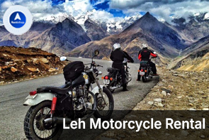 Leh Motorcycle Rental | Bike Hire in Leh Ladakh
