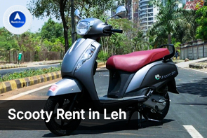 Scooter Rental in Leh | Book Scooty on Rent in Ladakh