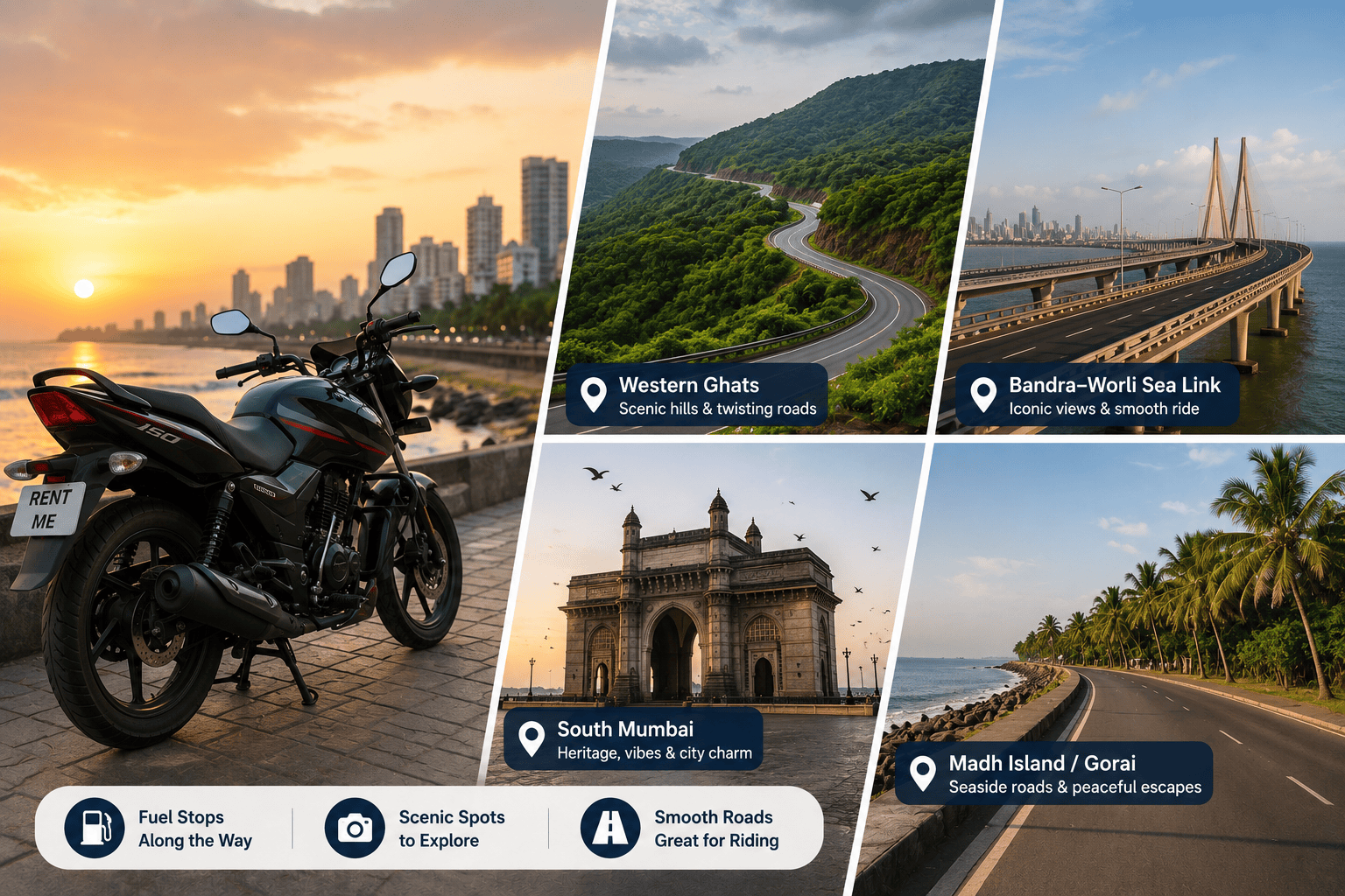 Best Routes to Ride from Andheri