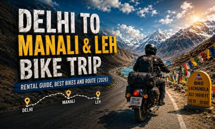 delhi to manali and leh bike trip
