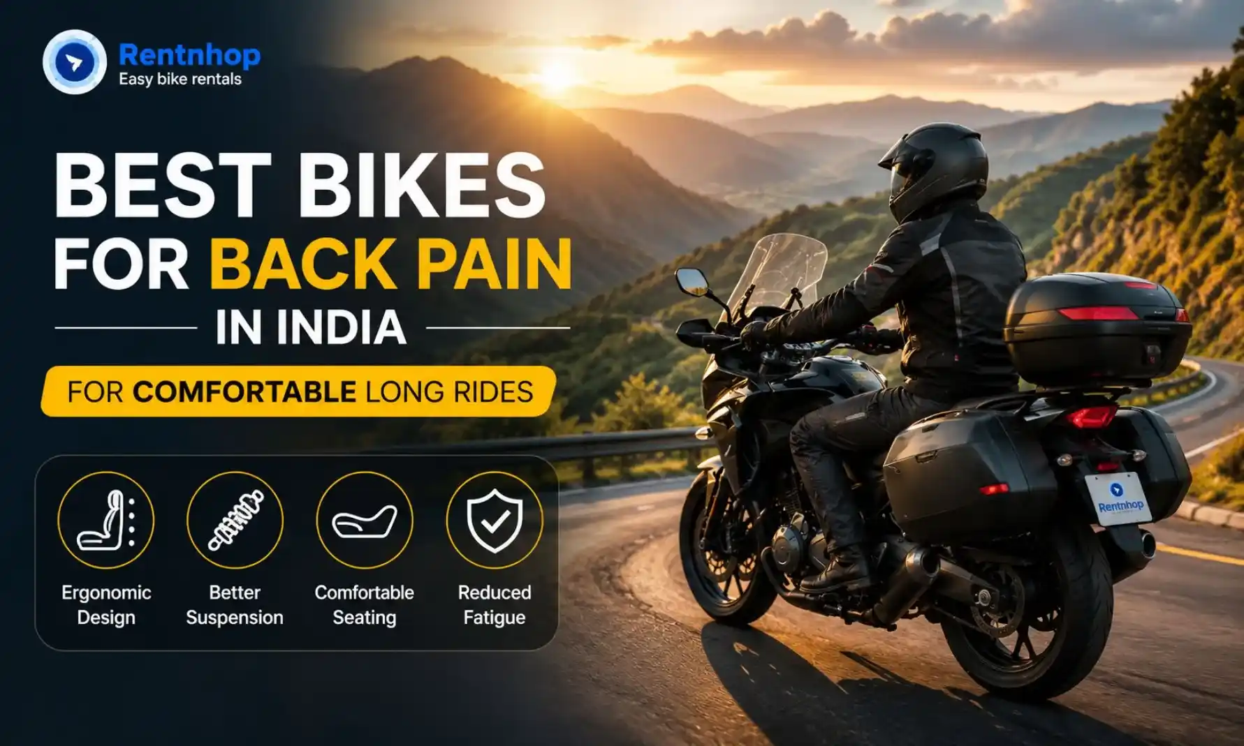 Best Bikes for Back Pain in India